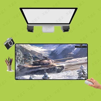 

XGZ Domineering Game Rubber Mousepad World of Tanks Mouse Pad Best Player Fashion Large Personalized Mouse Mat Keyboard Pad