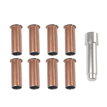

9Pcs Door Hinge Pin Liners Bushings Kit for Jeep CJ Wrangler YJ TJ Delrin Kentrol 07-18