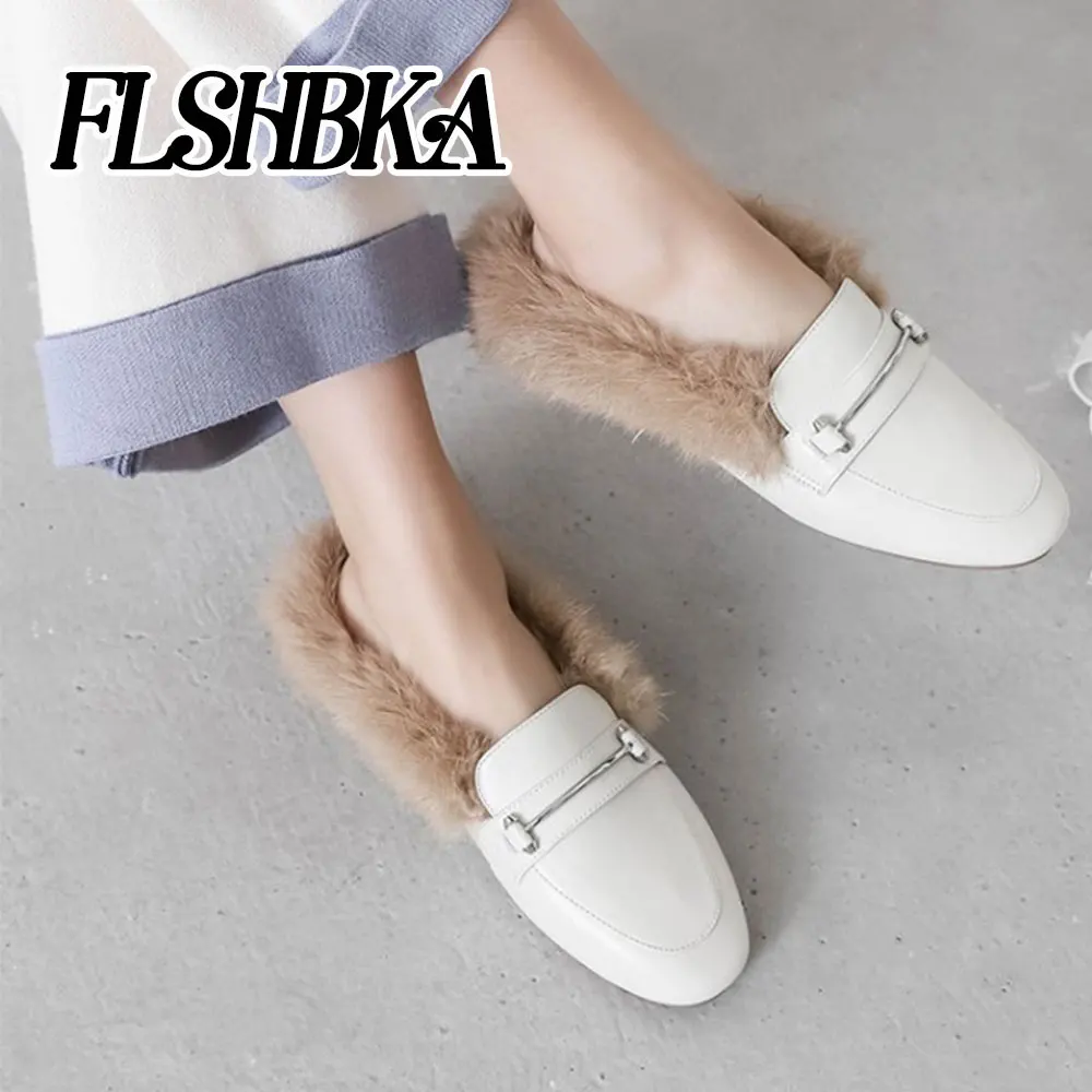 ladies slip on mules