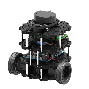 Surwish Programmable ROS Robot Automatic Navigation SLAM Car Turtlebot3-Burger Pi3 Kit Programmable Toys For Kids Adults Gift