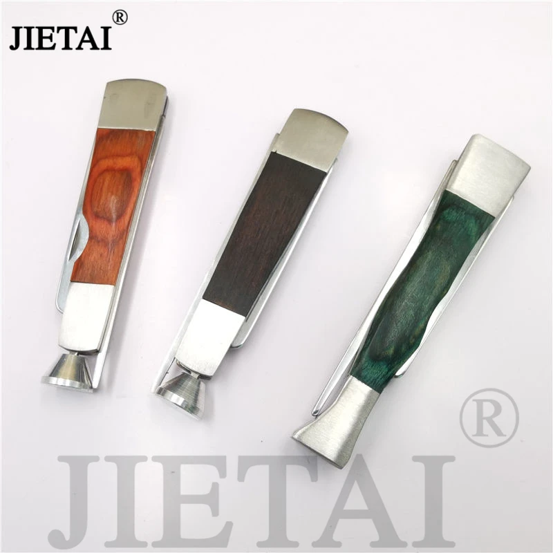 Wooden Smoke Knife Scraper Bar Pressure Rod Needle Repair Tobacco Pipes Accessories