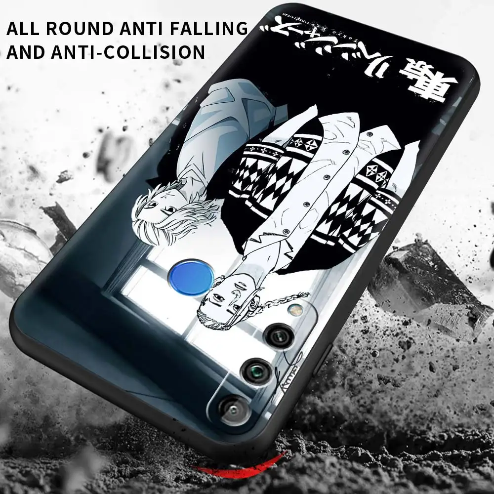 Phone Cover for Huawei P30 P40 Lite E P Smart Z Y6 Y7 Y9 Shell for Honor 9X Pro P20 Lite Soft Case Anime Tokyo Revengers