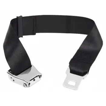 

80cm Adjustable Airplane Aeroplane Airline Extension Extender Seat Belt Buckle