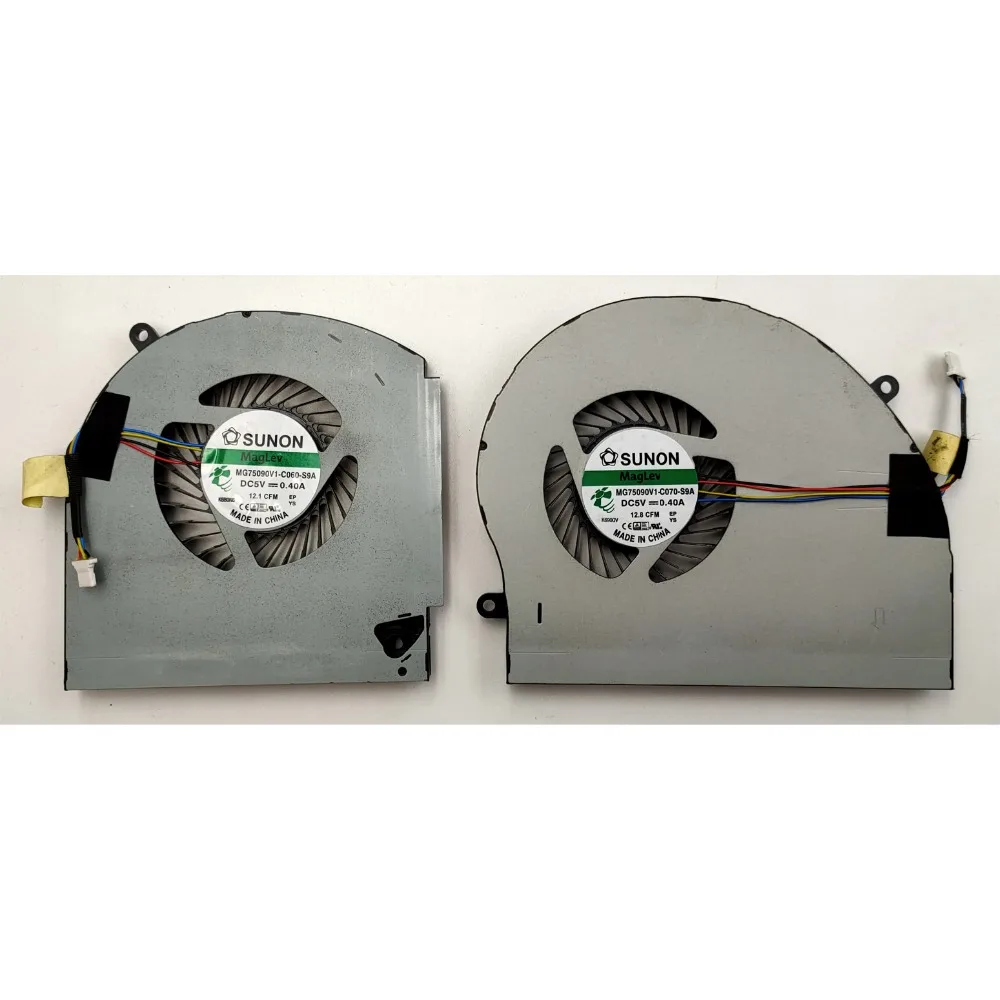 Для Dell Alienware 17 R4 R5 серии ALW17C процессор и GPU вентилятор MG75090V1-C060-S9A MG75090V1-C070-S9A