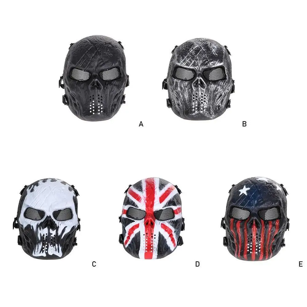 

5 style Airsoft Tactical Paintball Army Protection Mask Hunting Outdoor Military Full Skull Face Protection Mask