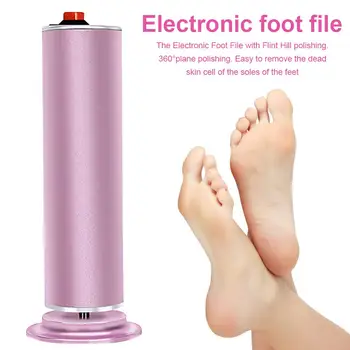 

Electric Callus Remover USB Charging Wireless Removing Dead Skin Calluses Foot Grinding File With 60PCS Replacement Sandpaper