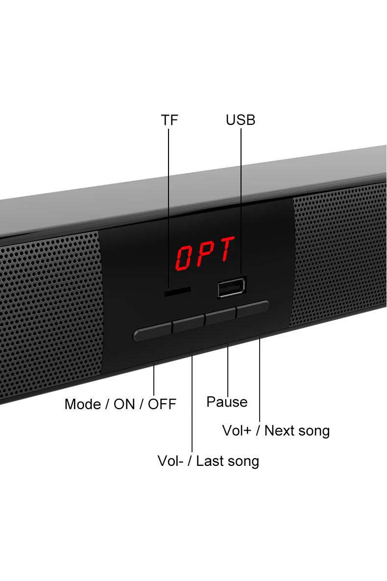 Amoi L7 Soundbar wall speaker stereo tv sound bar
