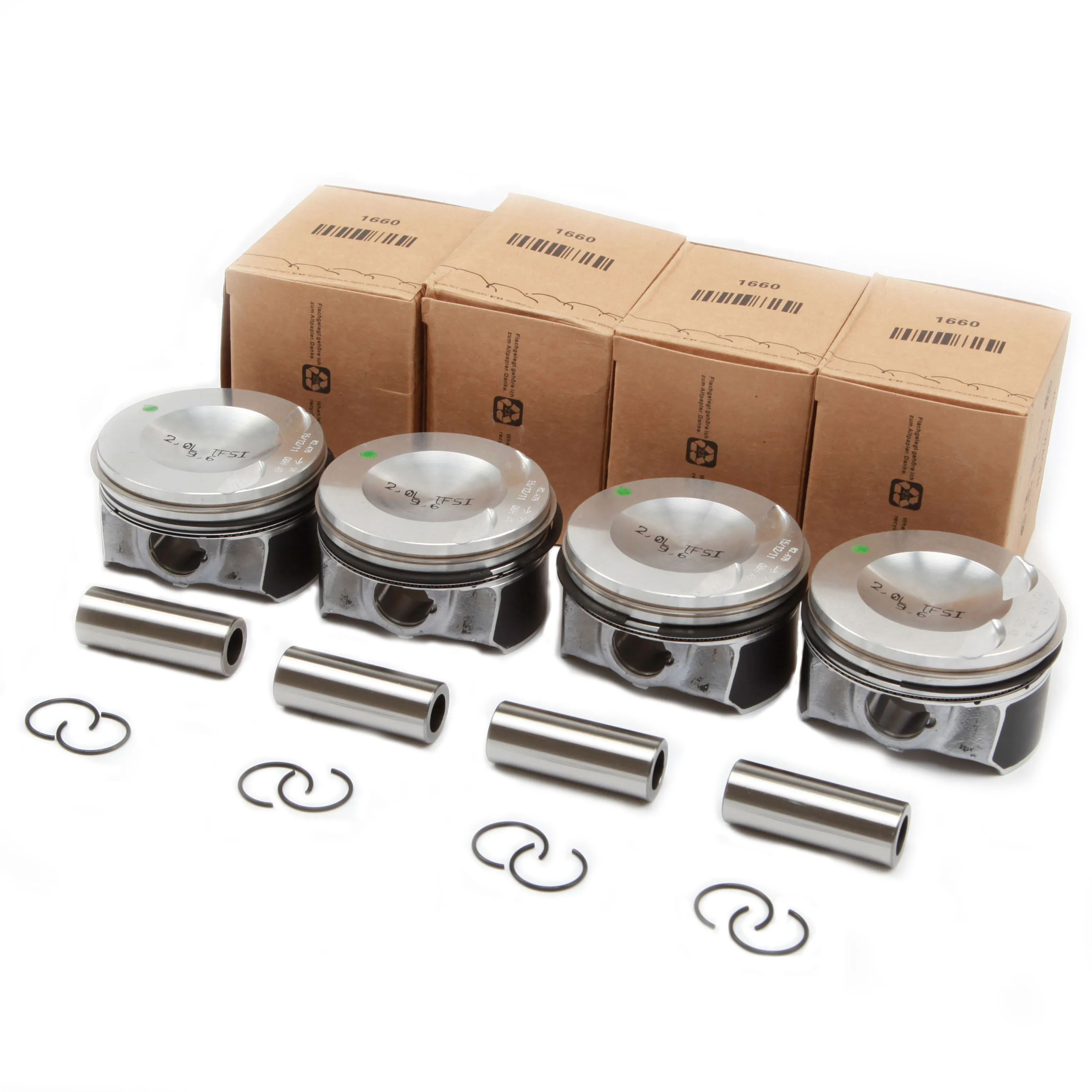 NEW EA888 ATG Modified Engine Piston & Piston Ring Kit 06H 107 065 DD For Audi A4 Q5 VW Passat