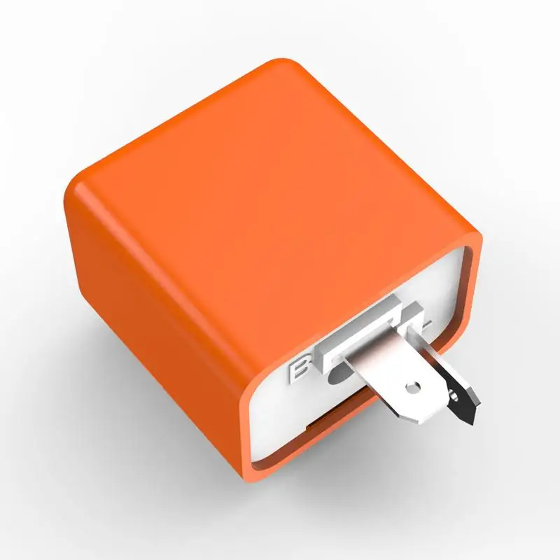 Onever 12V 2 Pin регулируемый светодиодный Flasher частотное реле мотоцикл Fix указатель