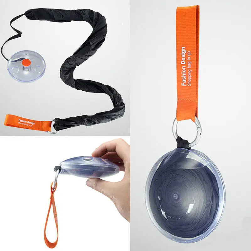 Folding shopping bag to roll up home shopping bag environmental protection portable bag