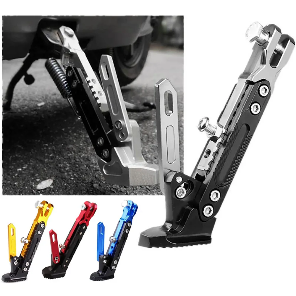 

Motorcycle Kickstand Adjustable Foot Side Support Parking Kickstand for Electric Motorbike Universal