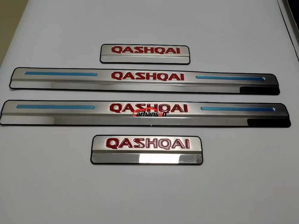 Автомобильные аксессуары для Nissan Qashqai порог J11 потертая пластина педаль