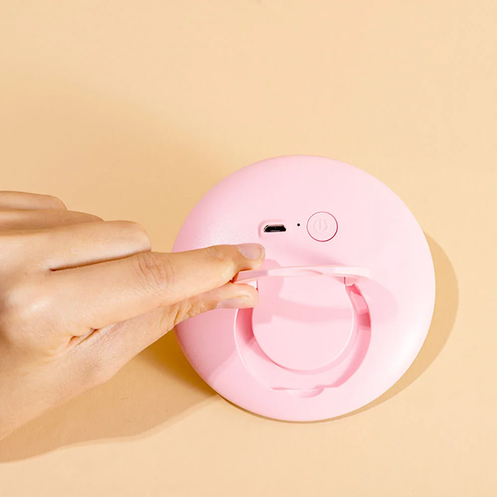 Can Be Put In Handbag Mini Rechargeable Portable Lamp LED Makeup Mirror Travel Vanity Looking Glass Light Fill Light