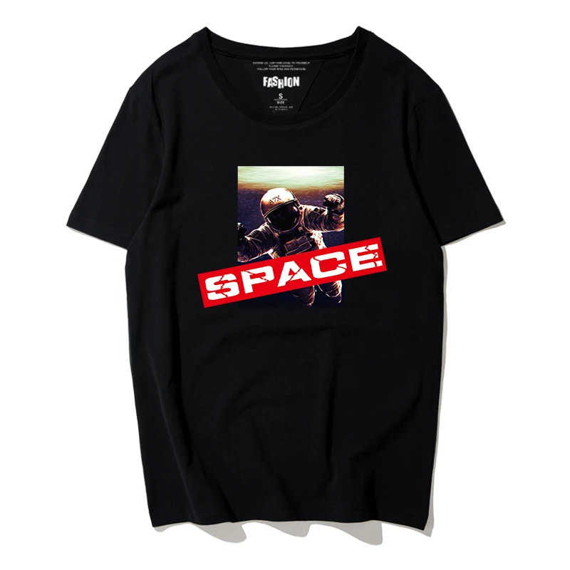 

Short Sleeve T-shirt Men's Loose Pure Cotton Round Neck Youth Pure Cotton Holiday Haft Sleeve Original Summer 2019 New GG50tx
