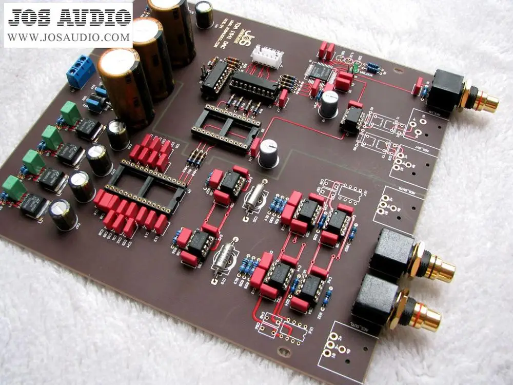JOSAUDIO Hi-Fi Forum 10-й юбилей TDA1541 Плата декодера DAC полуготовая плата | Электроника