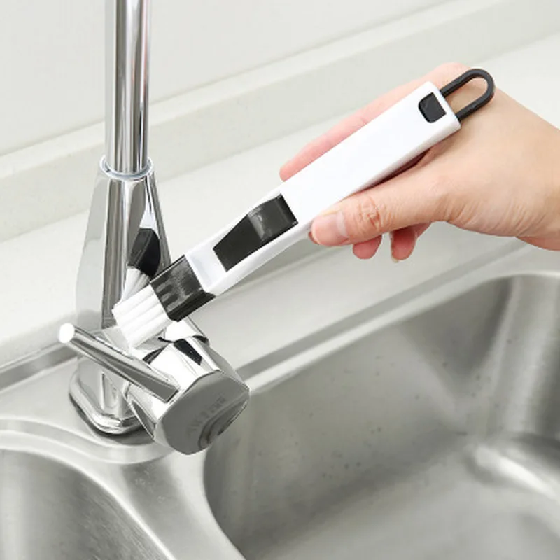 

2-in-1 Mini Cleaning Brush with Detachable Dustpan for Window Groove Keyboard Corner Crannies