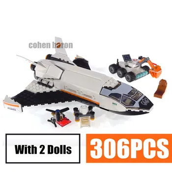 

New Space Mars Series Astronaut Research Shuttle Fit Technic Building Blocks Bricks City Kid Gift Toy 60226 Children