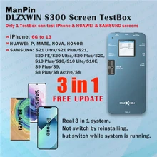 Boîte de test d'écran LCD 3 en 1 S300, pour iPhone Samsung Huawei 12 Pro 13 Mini 11 MAX XS 8 7 6S 6, test tactile 3D, réparation de True Tone