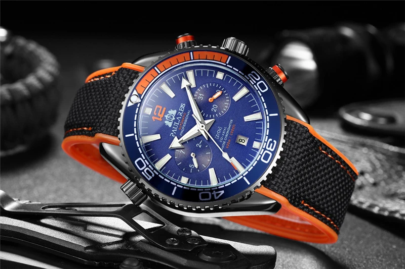 Automatic Watches Mens 2022 Luxury Brand Watch Men Mechanical Wristwatches Sports Rubber New Waterproof Clock Relogio Masculino