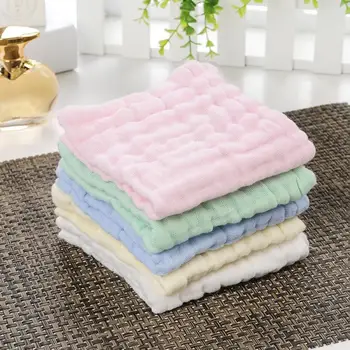 

1/5pcs Baby Towels Newborn Baby Feeding Towel 100% Cotton Gauze Wash Bath Towels Children Baby Care