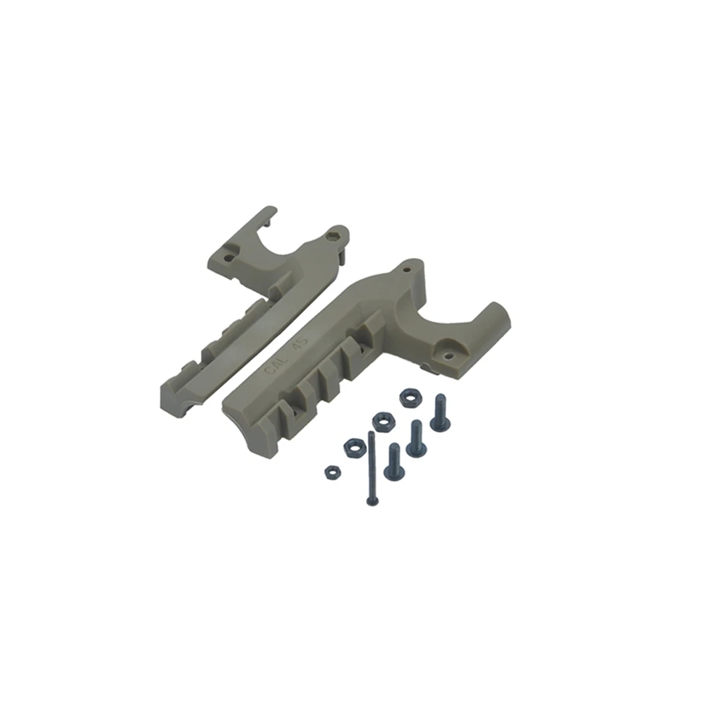 WADSN GBB Pistol 45 Colt 1911 M1911 20mm Mount Softair Under Rail Adapter Tactical Gun Accessories