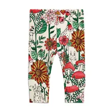 Стиль, для мужчин и женщин, для малышей, тонкая игла, двойной слой, ультра-стрейч, милые, осень и зима-леггинсы, детская одежда, трикотажные брюки