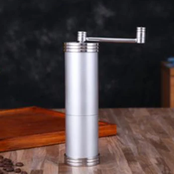 

1pc Hand Grinder Portable Stainless Steel Multi-Purpose Hand Grinder Coffee Machine Kitchen Tool For Cafes Manual