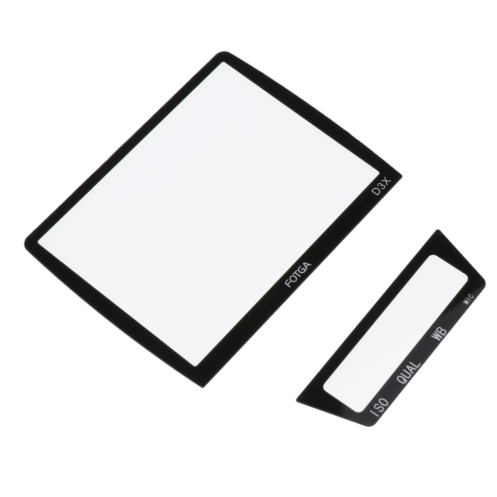 External Screen Protector for Nikon D3/D3x Camera Accessories Compact LCD Optical Glass Screen Protective Film
