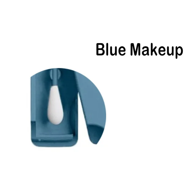 1 шт многоразовые ватные палочки для чистки ушей Косметические Силиконовые палочки для чистки макияжа и сенсорных копий Заказная посылка - Цвет: Blue Make up