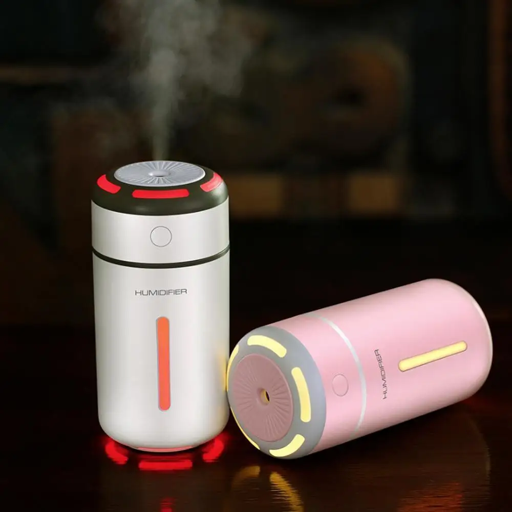 Красочный ночник Usb мини увлажнитель воздуха для офиса спальня увлажняющая ароматерапия машина очиститель воздуха без воды автоматическое отключение