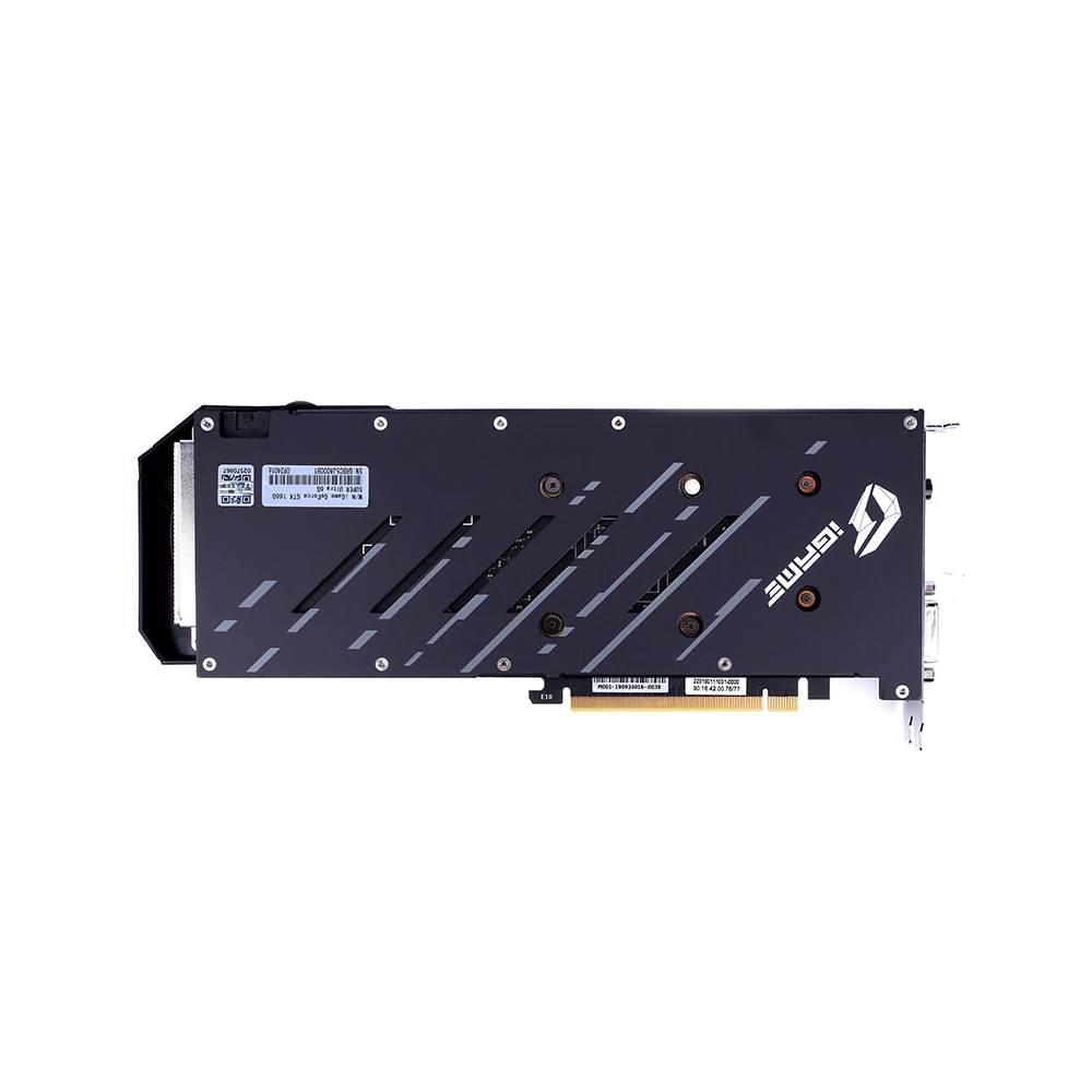 Цветная графическая карта iGame GeForce GTX 1660 SUPER Ultra 6G 1830 МГц GDDR6 6 ГБ RGB светильник с одним ключом