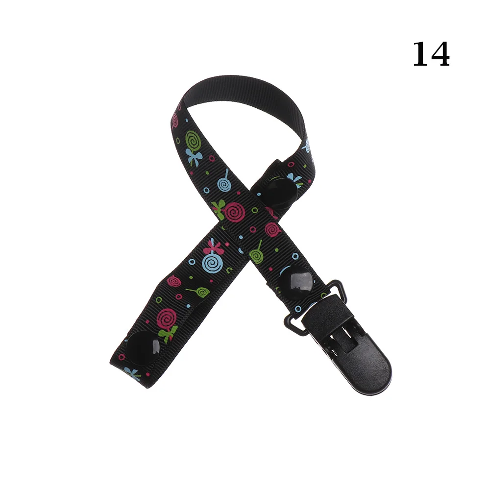 Style 2 - 14 1 шт. новая прищепка для соски пустышка цепь лента держатель для крепления для укачивания, успокаивающего приспособления поводок ремень держатель для соски для кормления младенцев - Цвет: Style 2 - 14