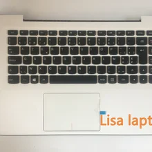 Для lenovo верхний чехол C u31-70 BKL белый быть Бельгийская двуязычная клавиатура абсолютно