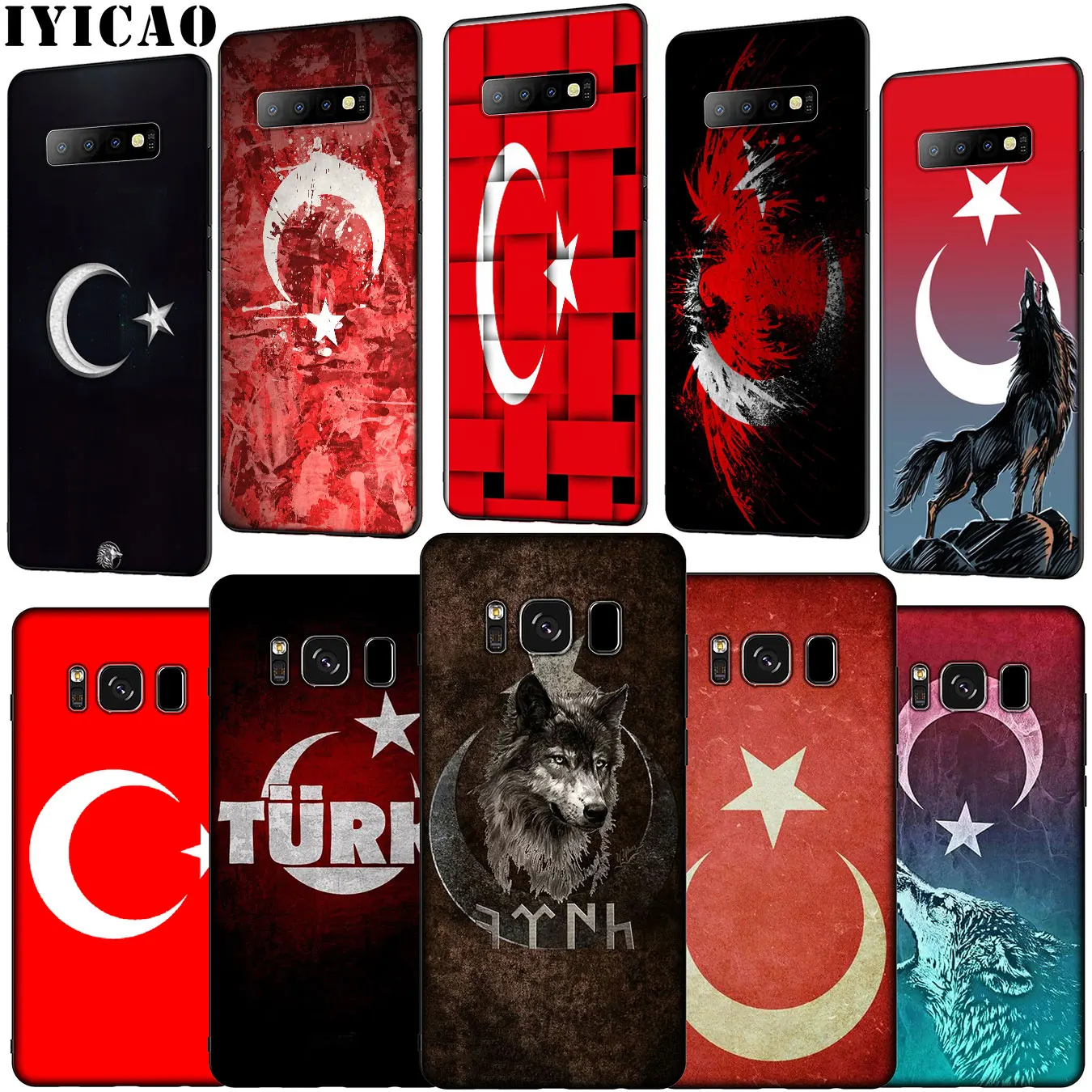 IYICAO Мягкий силиконовый чехол для Samsung Galaxy S20 Ultra S10 Lite S9 S8 Plus S6 S7 Edge S10e |