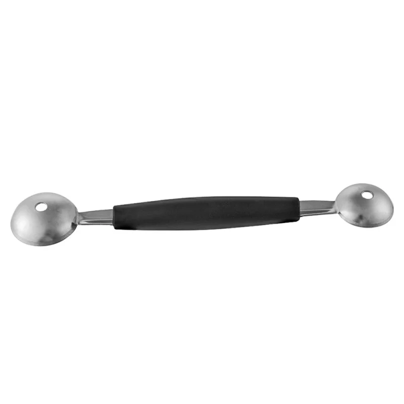 Ice Cream Scoop Двойная головка совок для мороженного мороженого Фруктовый нож для дыни фруктовый шар ложка для детей бытовые принадлежности вечерние поставки - Цвет: Ice Cream Scoop