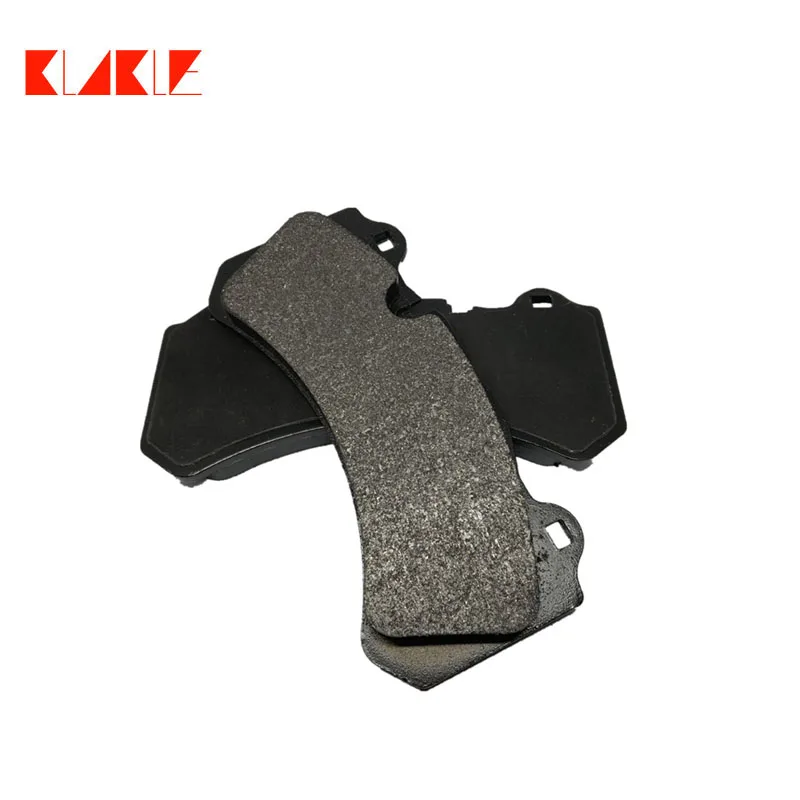 

KLAKLE Car Brake Pads 600 Temperate Semimetal Brake Pad For 18Z Original Brake Caliper 6 Pots For VW Golf 4