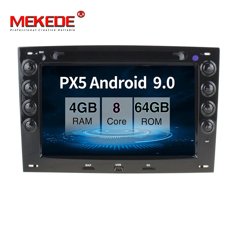 

New product sales!android 9.0 Car multimedia Player for Renault Megane 2 2003-2010 gps navigation 4GB RAM 64GB ROM radio DVD