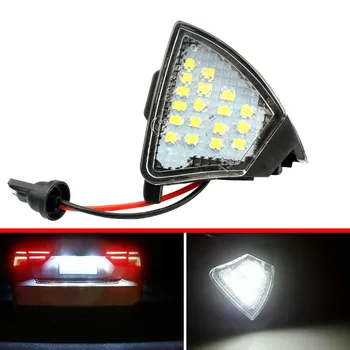 

1 pair LED mirror lamp rearview mirror lamp illuminates ground lamp