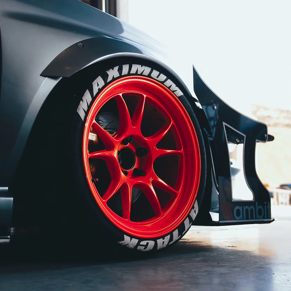 

Rubber Tire Stickers Letterings Car Tuning Decals Sticker 3D Logo Custom Wheel Label Letter Sticker Custom Tyre Decoration