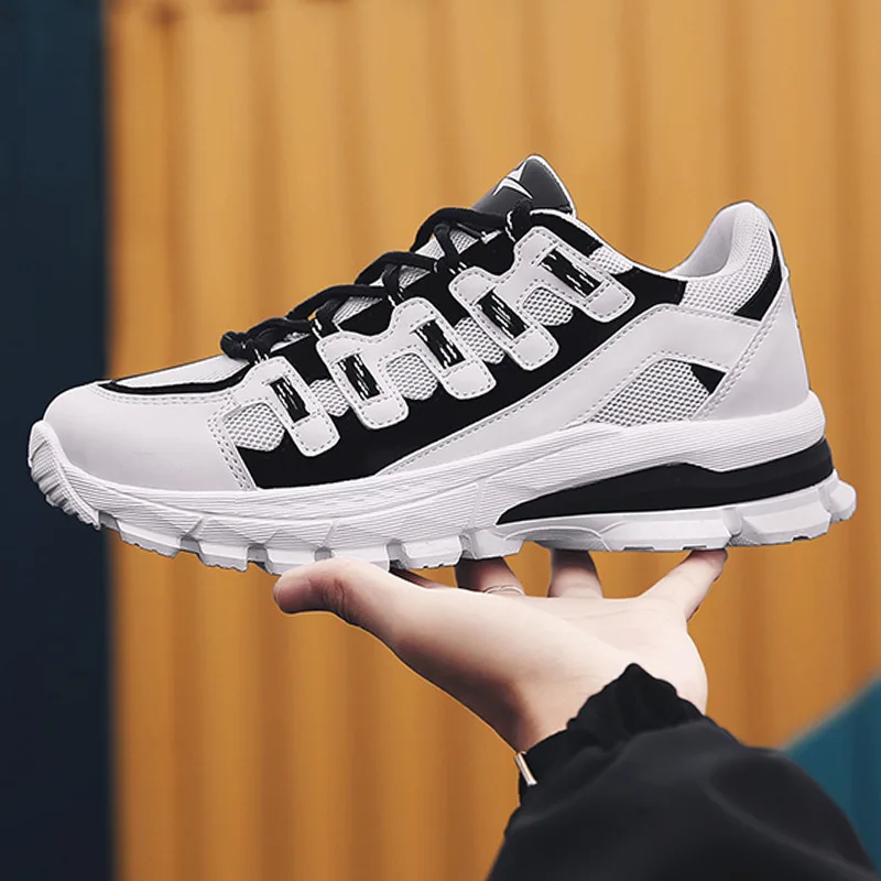 

2019 New Style Fashion Athletic Shoes Shoes Spring Korean-style Running Casual Shoes Street Versatile MEN'S SHOES