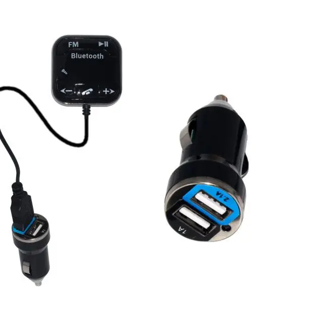 BT760 Bluetooth Автомобильный MP3-плеер fm-передатчик громкой связи Dual USB Зарядное устройство