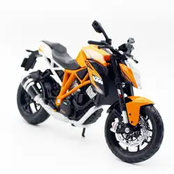 Maisto 1/12 KTM 1290 супер Duke Superduke R мотоцикл, отлитый под давлением дисплей Модель игрушки для детей мальчиков девочек