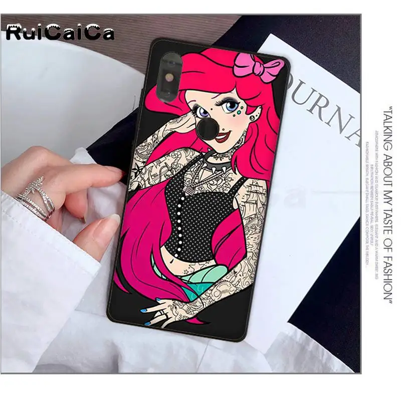 Tattooed Alice Ariel Jasmine princess cartoon