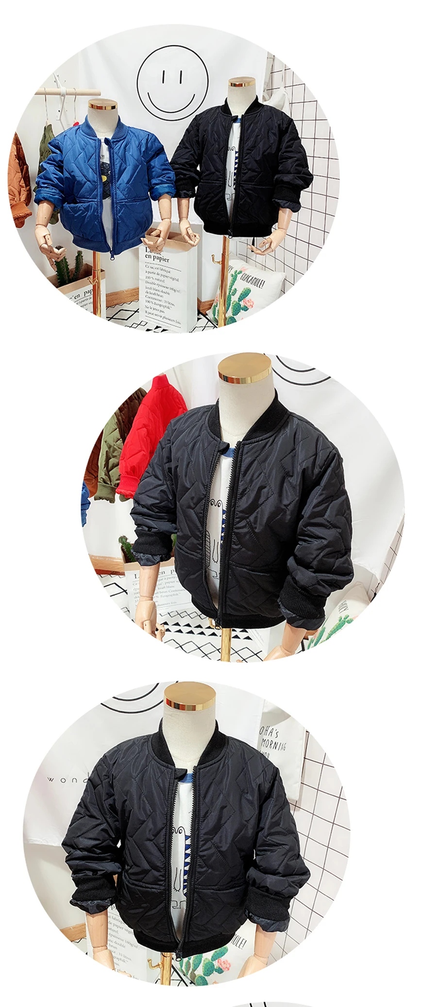 Outono e Inverno Meninas e Meninos Roupas em Torno do Pescoço Roupas de Beisebol Algodão Crianças Jaqueta Cabolsa Fino Roupas Casuais 2020 6 Algodão crianças jaqueta casaco 2019 outono e