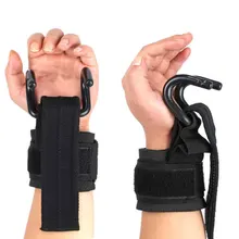 1 пара гимнастических упражнений сверхмощный Противоскользящий ремешок на запястье Deadlifts кросс-тренировка защитный крюк для тяжелой атлетики поддерживающий прочность