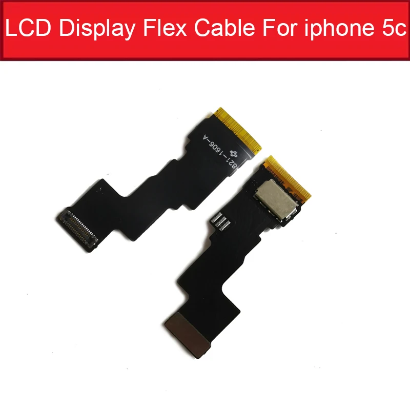 ЖК-экран гибкий кабель для iPhone 4 4S 5 5c 5S 6 6s 7 8 Plus X XS MAX сенсорный и ЖК-дисплей гибкий ленточный запасные части - Цвет: For iphone 5c