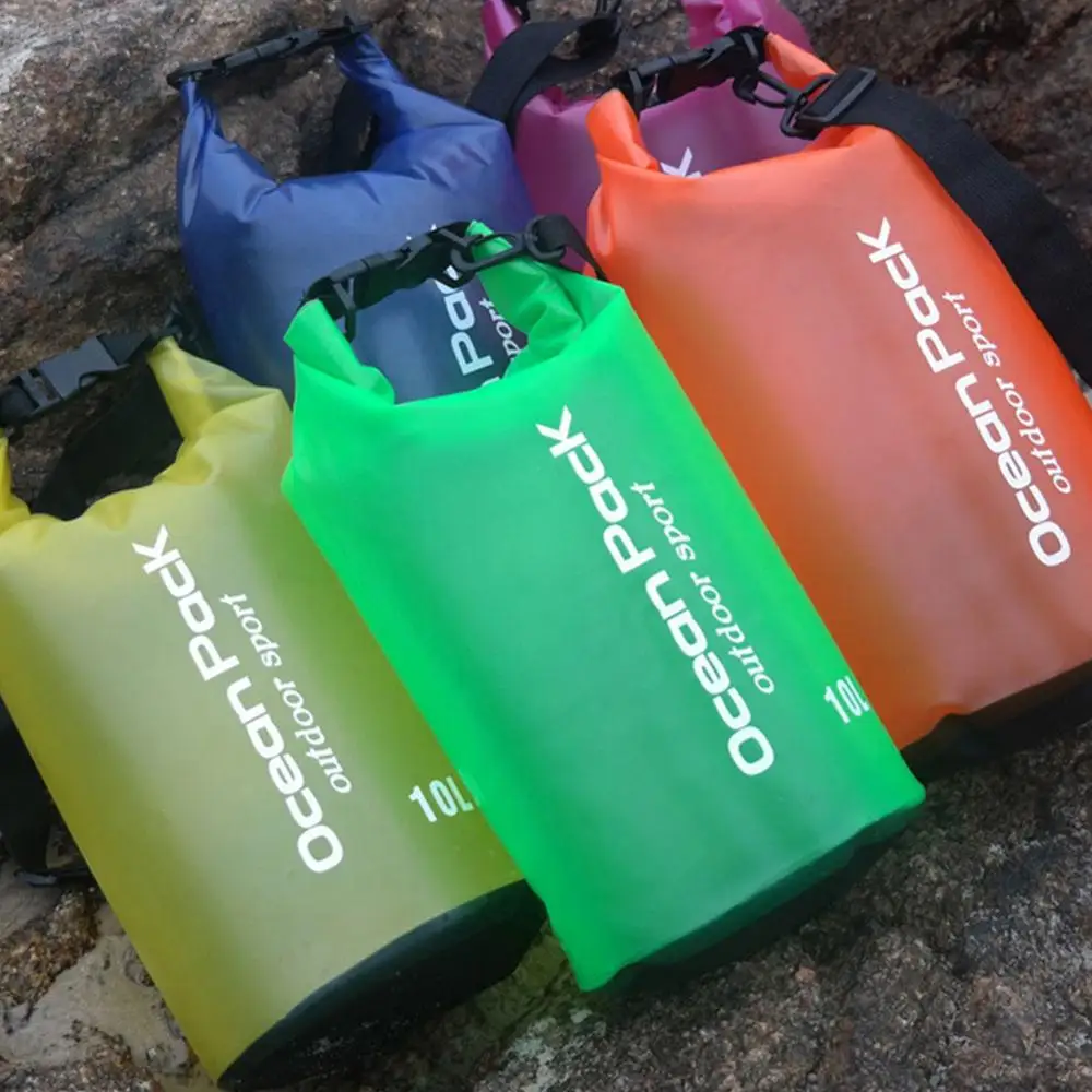 

Transparent Dry Bag Waterproof Floating Bag 10L Used for Kayaking / Boating / Canoeing / Fishing / Rafting / Swimming / Camping