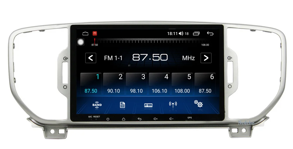 Perfect 9 inch 4G RAM 64G ROM Android 8.1 car dvd player fit for Kia sportage 2016 2017 car pc gps navigation car stereo Radio head unit 5