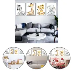 1 Set Wall Art Pictures Fadeless Colourful Waterproof Premium Inks Frameless Picture   Painting  for Home