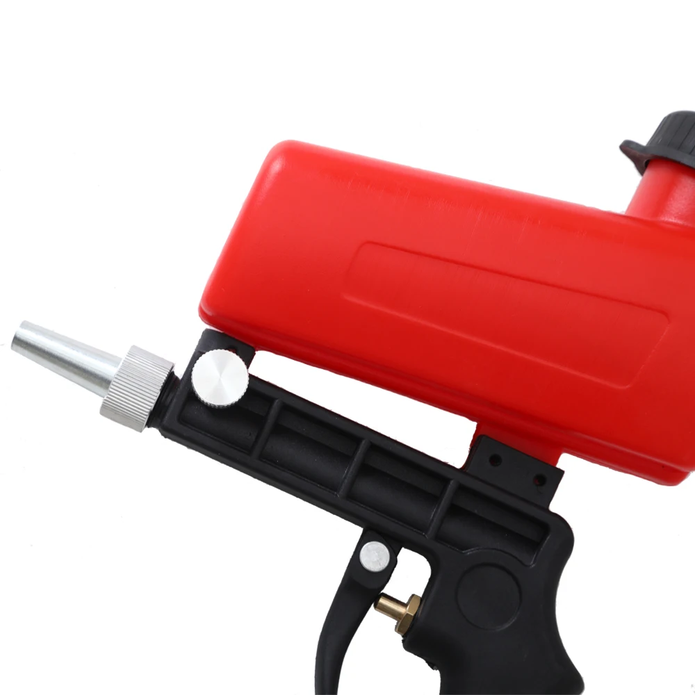 90psi portátil gravidade jateamento pistola pneumática pequena